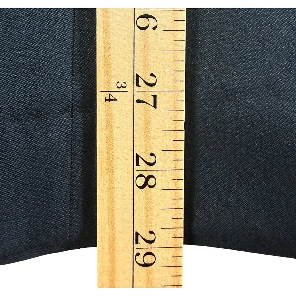 Levi's Action Slacks Dress Pants Mens 30x29 Navy Blue Vintage Straight Leg USA